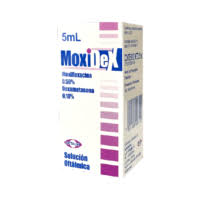 MOXIDEX MOXIFLOXACINA DEXAMETASONA SOL OFT 5ML 